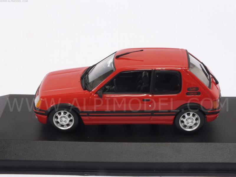 Peugeot 205 GTI 1990 (Red)  'Maxichamps' Edition - minichamps