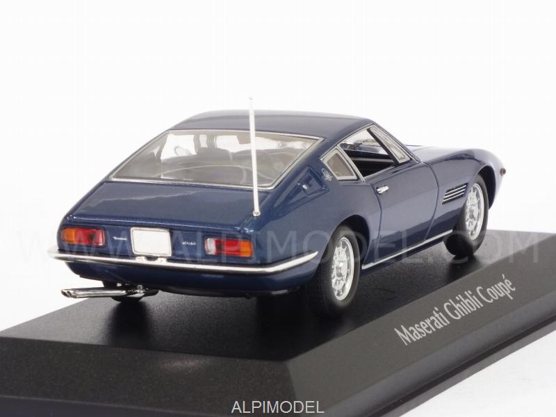 Maserati Ghibli Coupe 1969 (Blue Metallic)  'Maxichamps' Edition - minichamps