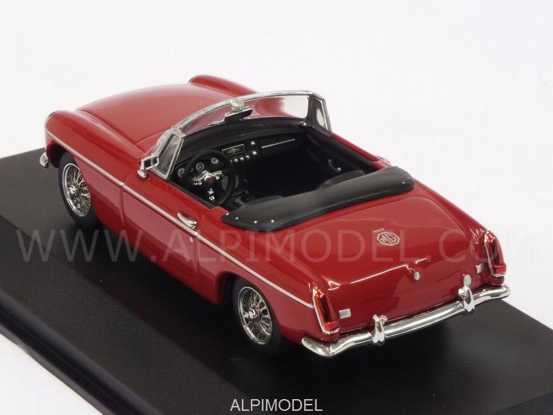 MG B Cabriolet 1962 (Red) 'Maxichamps' Edition - minichamps