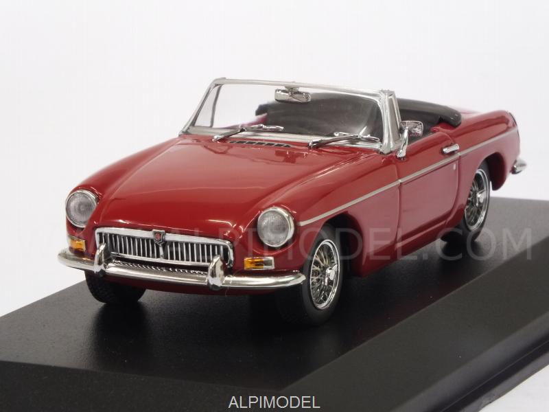 MG B Cabriolet 1962 (Red) 'Maxichamps' Edition by minichamps
