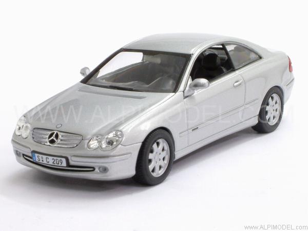 Mercedes CLK Coupe (Silver) by minichamps
