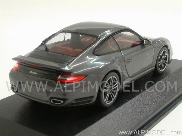 Porsche 911 Turbo S 2010 (Grey Metallic) Porsche Promo - minichamps