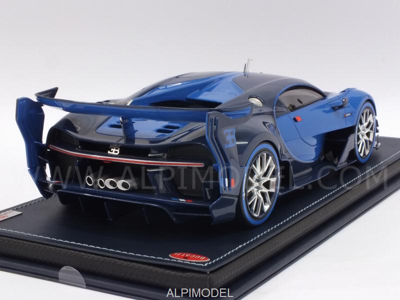 Bugatti Vision Gran Turismo 2016 (Blue/Carbon Blue) - mr-collection