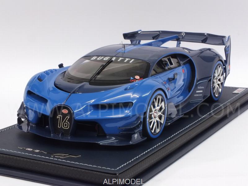 Bugatti Vision Gran Turismo 2016 (Blue/Carbon Blue) by mr-collection
