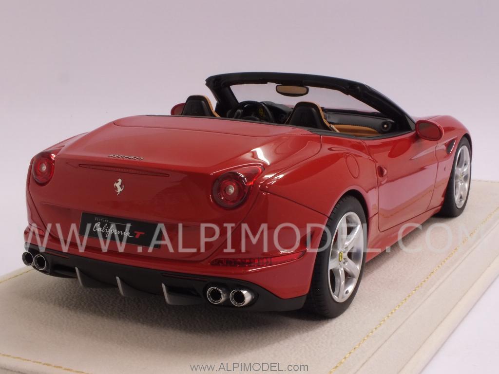 Ferrari California T 2014 open (Rosso Corsa)  with display case - mr-collection