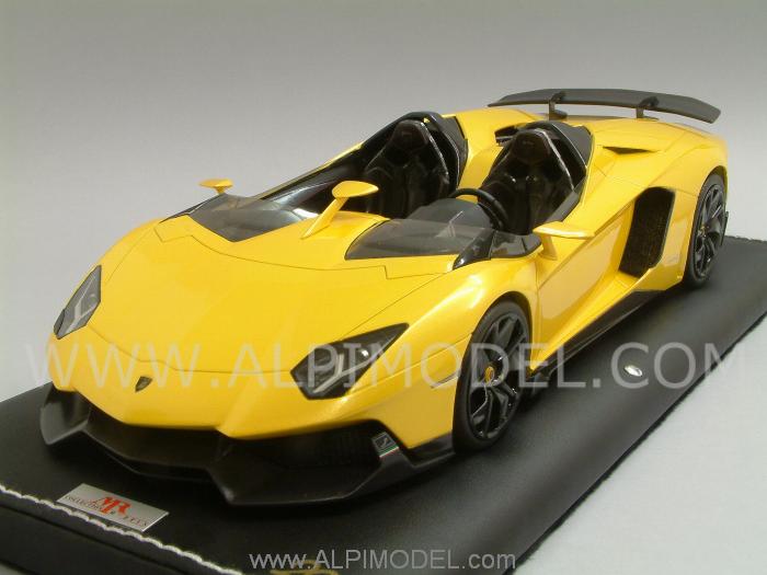 Lamborghini AVENTADOR J 2012  (Orion Yellow) by mr-collection