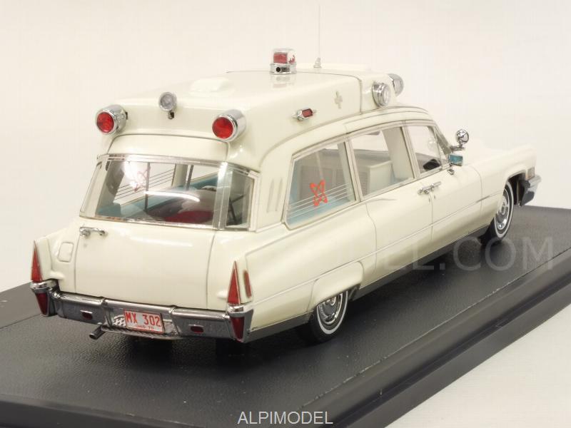 Cadillac Superior 51+ Ambulance 1970 (White) - matrix-models