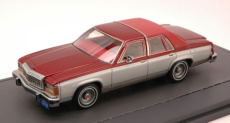 Ford Crown Victoria 1986 Silver/red Ed.lim. 1 Of 408 1:43 by matrix-models