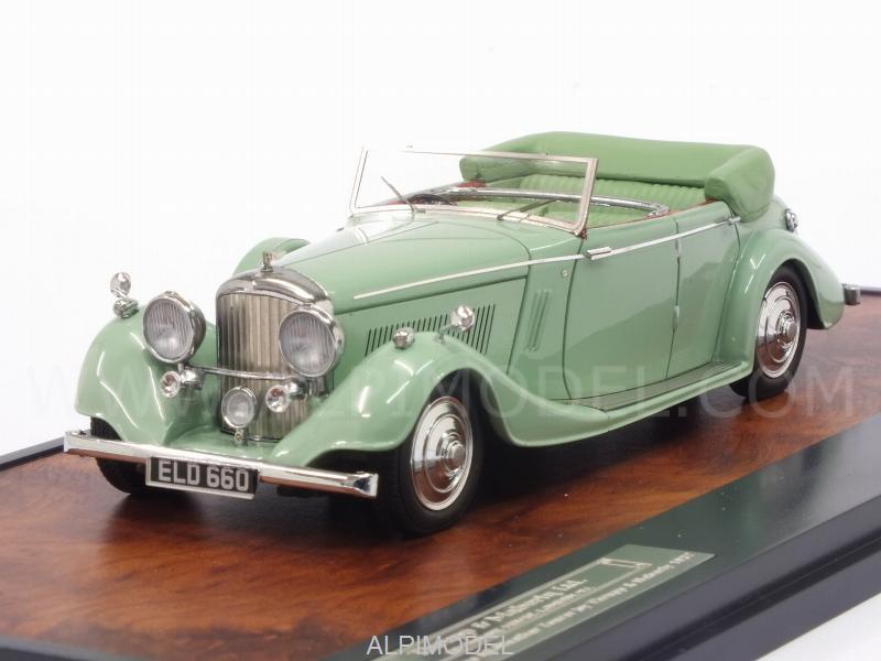 Bentley 4-1/4 Litre All-Weather Tourer 1937 by Thrupp - Maberly (Green) by matrix-models