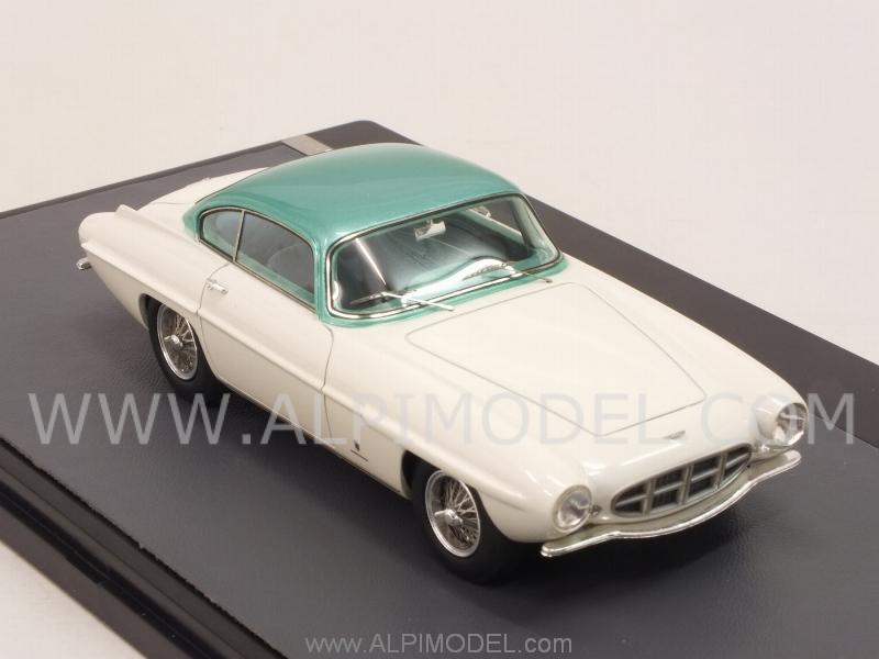 Aston Martin DB2-4 Ghia Supersonic 1956  (White/Turquoise) - matrix-models