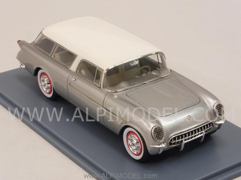 Chevrolet Corvette Nomad 1954 (Silver/White) - neo