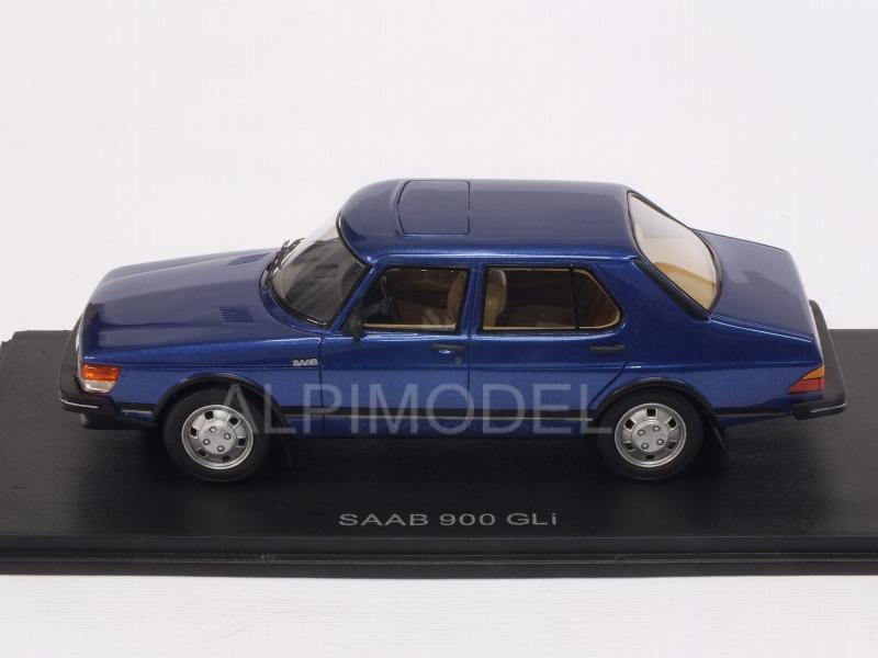 Saab 900 GLI 4-doors 1981 (Metallic Blue) - neo