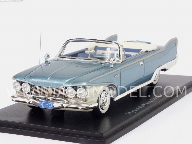 Plymouth Fury Convertible 1960 (Turquoise Metallic) by neo