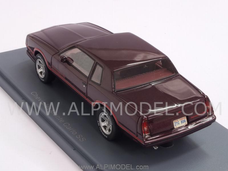 Chevrolet Monte Carlo SS 1983 (Metallic Dark Red) - neo