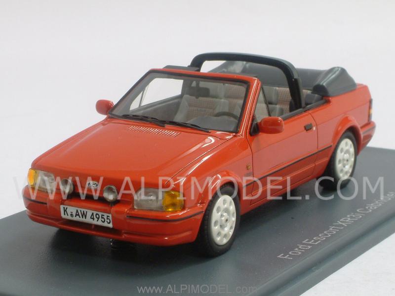 Ford Escort MkIV XR3i Cabriolet (Red) by neo