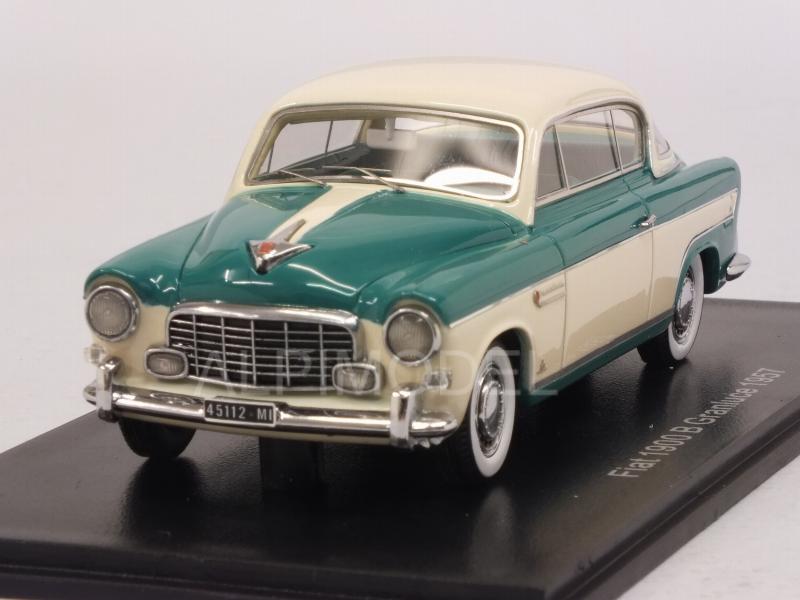 Fiat 1900B Gran Luce Coupe 1957 (Beige/Green) by neo
