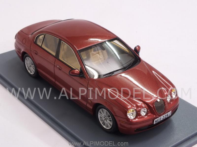 Jaguar S-Type 2004 (Metallic Red) - neo