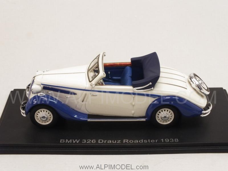 BMW 326 Drauz Roadster 1937 (Blue/White) - neo