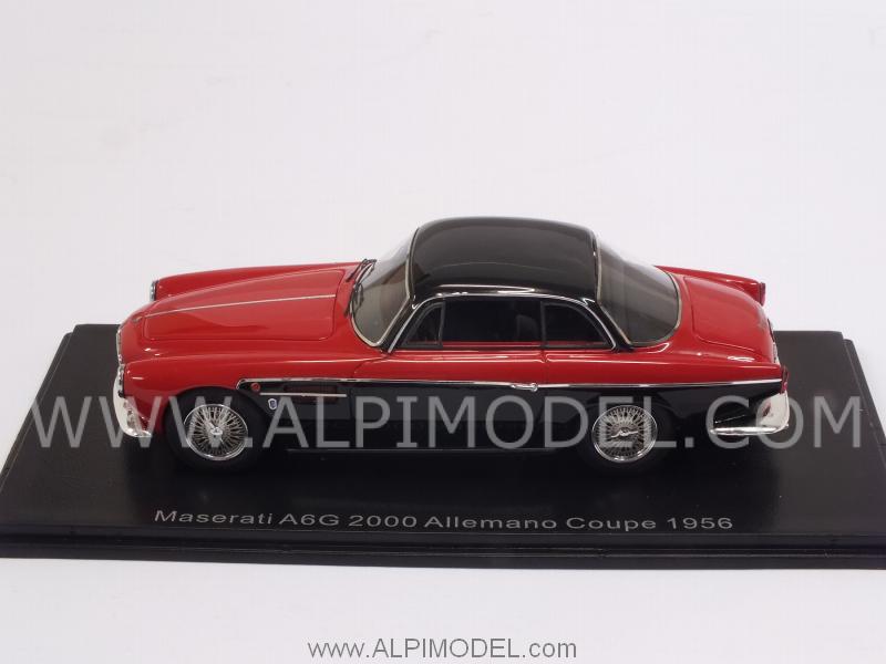 Maserati A6G 2000 Allemano Coupe 1956 (Red/Black) - neo