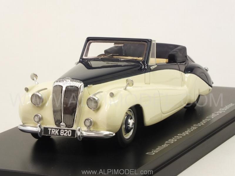 Daimler DB18 Special Sports DHC By Barker 1952 (Beige/Dark Blue) by neo