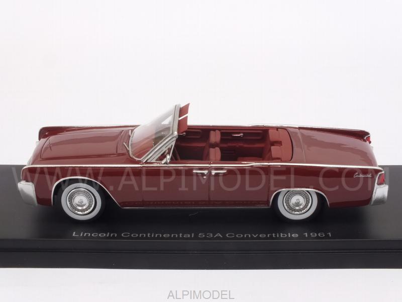 Lincoln Continental 53A Convertible 1961 (Red) - neo