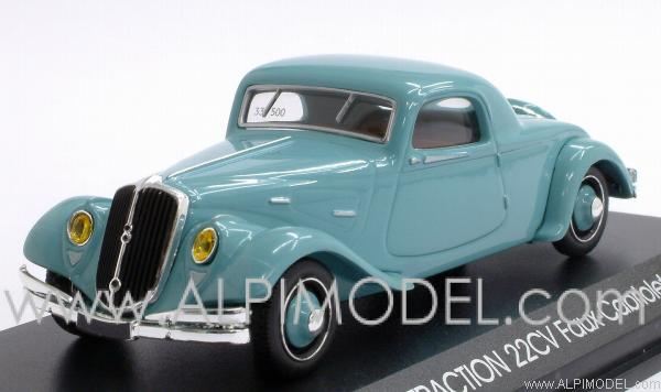 Citroen Traction 22CV Coupe 1934 (Light Blue) by norev