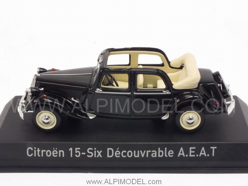 Citroen Traction 15-Six Decouvrable 1951 (Black) - norev