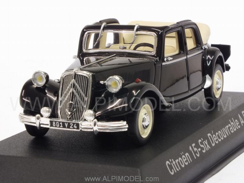 Citroen Traction 15-Six Decouvrable 1951 (Black) by norev