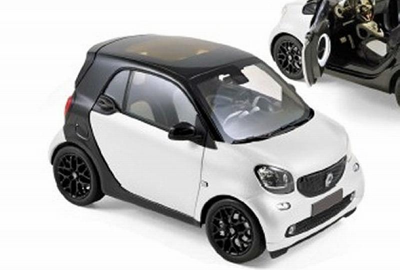 Smart Fortwo 2015 (Black/White) by norev