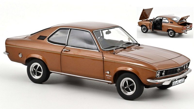 Opel Manta 1970 (Bronze Metallic) by norev