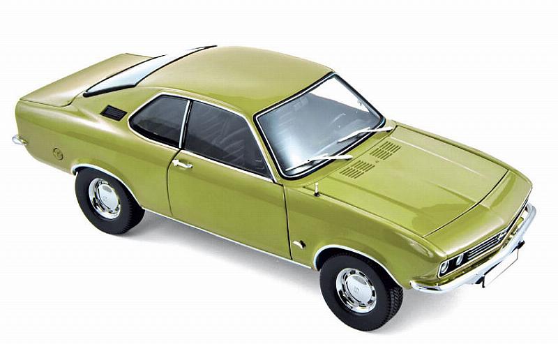 Opel Manta 1970 (Lemon Green Metallic) by norev