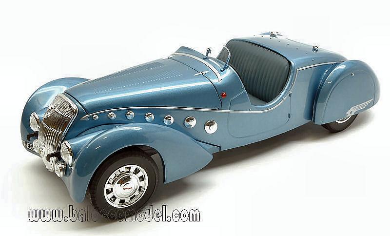 Peugeot 302 Darl'Mat Roadster 1937 (Blue Metallic) by norev