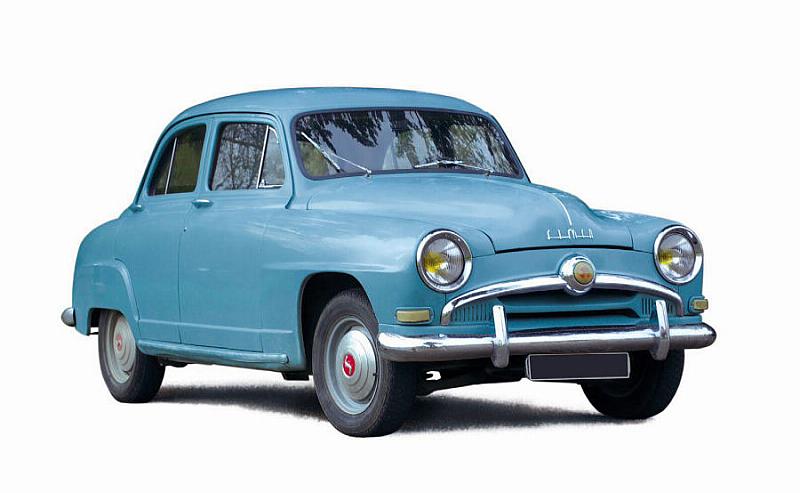 Simca 9 Aronde 1954 (Light Blue) by norev
