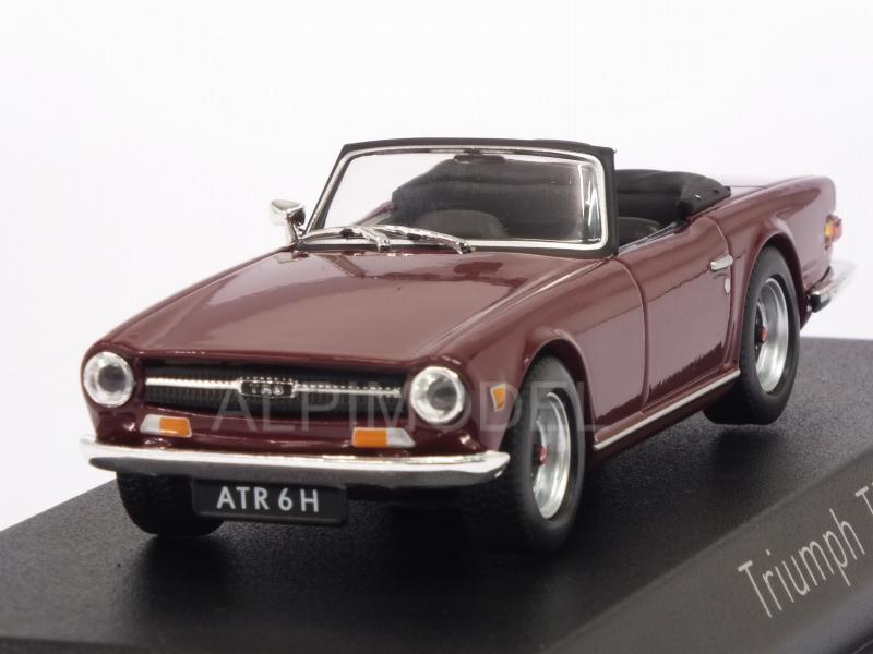 Triumph TR6 1970 (Damson Red) by norev