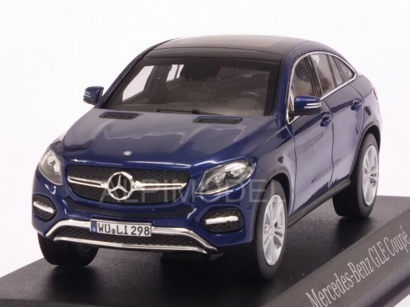 Mercedes GLE-Coupe 2015 (Blue Metallic) by norev