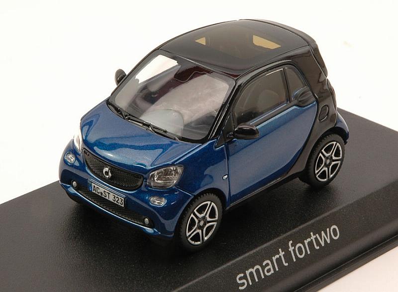 Smart Fortwo 2015 (Black/Blue) by norev