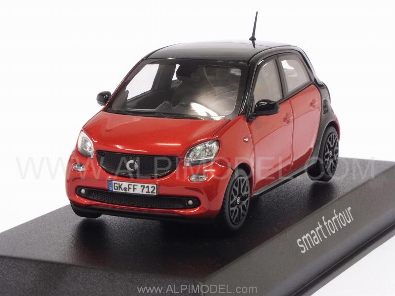Smart Forfour 2015 (Black/Rd) by norev