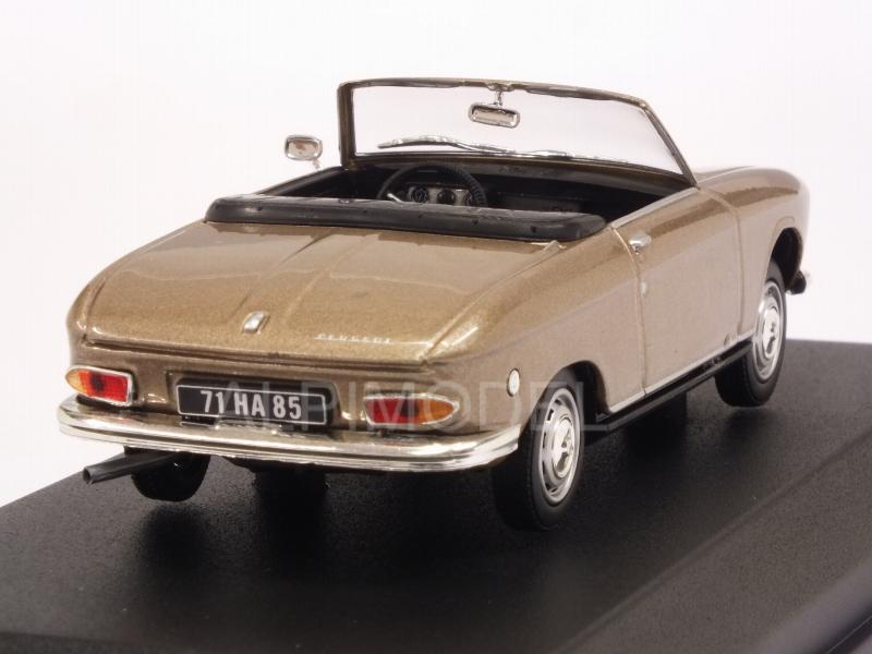 Peugeot 204 Cabriolet 1967 (Beige Metallic) - norev