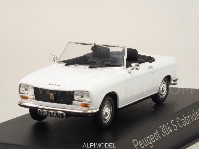 Peugeot 304 Cabriolet S 1973 (Alaska White) by norev