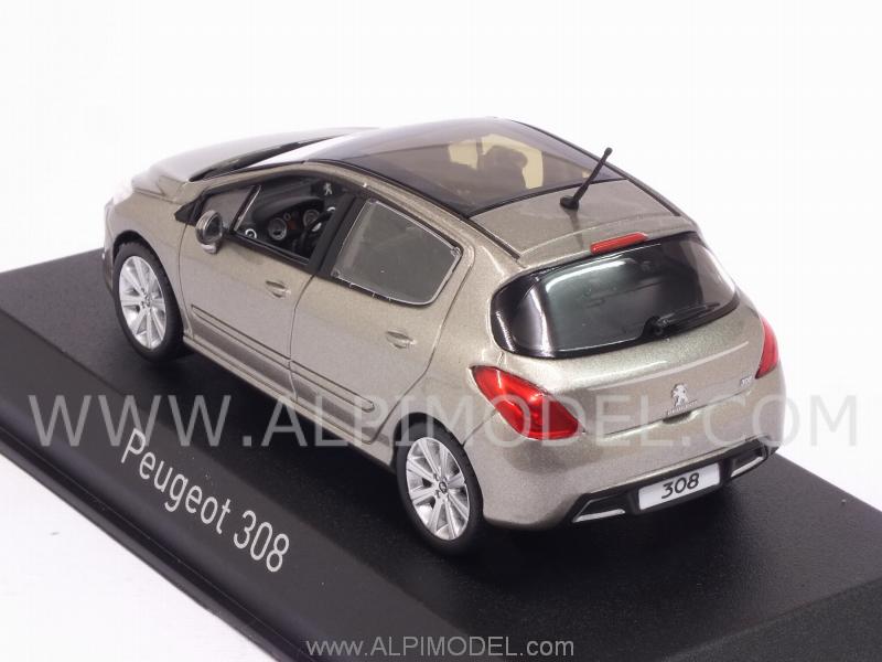 Peugeot 308 2011 (Vapor Grey) - norev