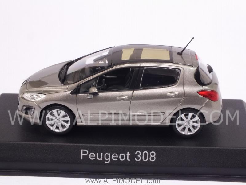 Peugeot 308 2011 (Vapor Grey) - norev