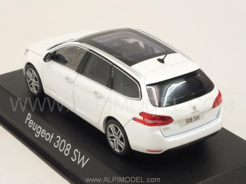 Peugeot 308 SW 2013 (Pearl White) - norev