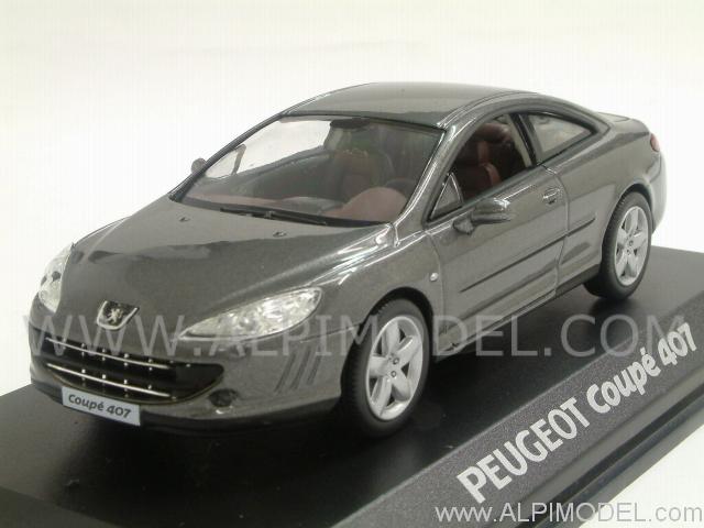 Peugeot 407 Coupe 2008 (Moondust Grey) by norev