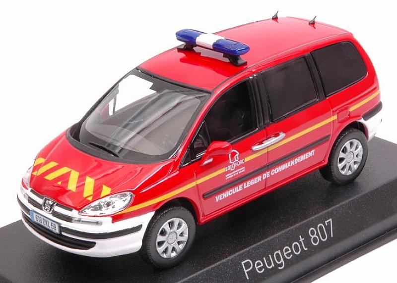 Peugeot 807 2008 Pompiers by norev