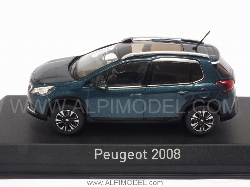 Peugeot 2008 2016 (Emerald Crystal Blue) - norev