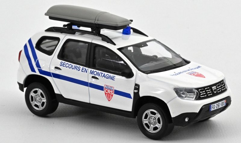 Dacia Duster 2020 Police Nationale CRS Secours en Montagne 1:43 by norev