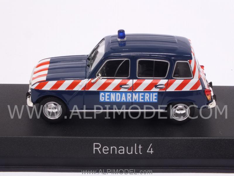Renault 4 1968 Gendarmerie Peloton d'Autoroute - norev