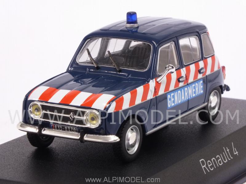 Renault 4 1968 Gendarmerie Peloton d'Autoroute by norev