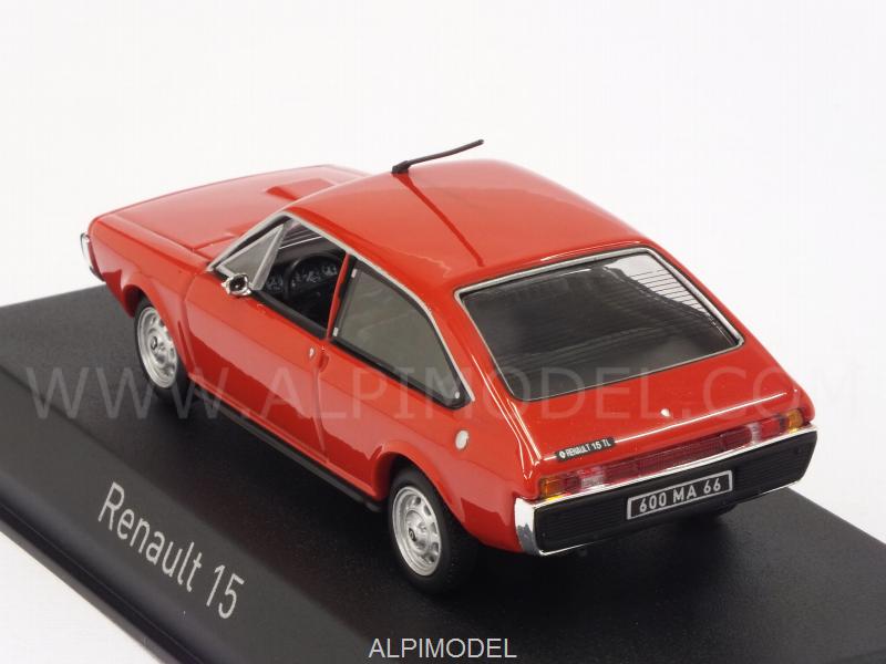 Renault 15 TL 1976 (Red) - norev
