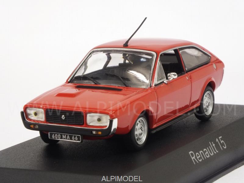 Renault 15 TL 1976 (Red) by norev